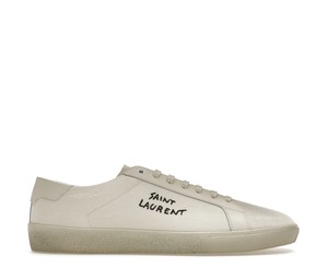 Buy Saint Laurent Court Classic SL-06 Cream at Sasom – Authentic and Ready to Ship